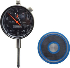 Fowler - 2-1/2 Inch Diameter Drop Indicator Back - USA Tool & Supply