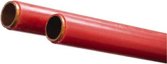 Mueller Industries - 60' Long, 1-1/8" OD x 0.454" ID, Grade C12200 Copper Refrigeration Tube - 0.032" Wall Thickness, 0.285 Ft/Lb - USA Tool & Supply