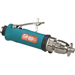 Dynabrade - 1/4 Inch Collet, 0.7 hp, 20,000 RPM Compact Router - 1/4 NPT Inlet, 90 psi Air Pressure, 38 CFM - USA Tool & Supply