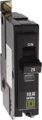 Square D - 50 Amp, 240 VAC, 1 Pole, Bolt On Miniature Circuit Breaker - 8-2 AWG - USA Tool & Supply