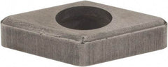 Hertel - 3/8" Inscribed Circle, Diamond (Shape) External Turning Shim for Indexables - 1/8" Thick, IDSN Shim Style, Negative Rake, Neutral Cut - USA Tool & Supply