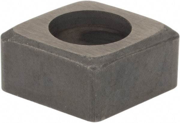 Hertel - 3/8" Inscribed Circle, Diamond (Shape) External Turning Shim for Indexables - 3/16" Thick, ICSN Shim Style, Negative Rake, Neutral Cut - USA Tool & Supply