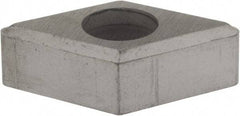 Hertel - 1/2" Inscribed Circle, Diamond (Shape) External Turning Shim for Indexables - 1/4" Thick, IDSN Shim Style, Negative Rake, Neutral Cut - USA Tool & Supply