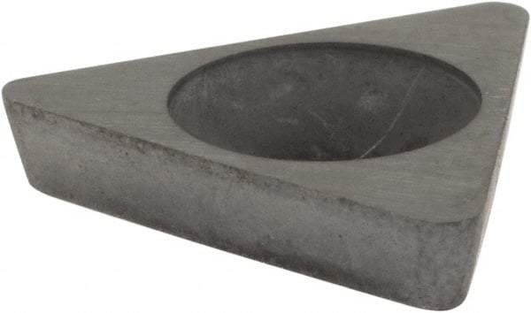 Hertel - 1/2" Inscribed Circle, Round External Turning Shim for Indexables - 1/8" Thick, SM Shim Style, Negative Rake, Neutral Cut - USA Tool & Supply
