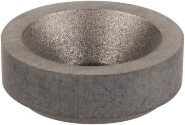 Hertel - 3/8" Inscribed Circle, Round External Turning Shim for Indexables - 1/8" Thick, SM Shim Style, Negative Rake, Neutral Cut - USA Tool & Supply
