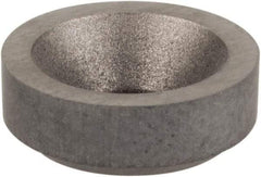 Hertel - 3/8" Inscribed Circle, Round External Turning Shim for Indexables - 1/8" Thick, SM Shim Style, Negative Rake, Neutral Cut - USA Tool & Supply