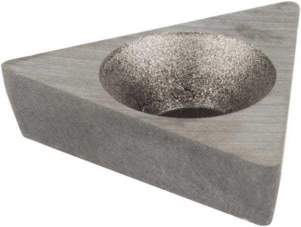 Hertel - 3/8" Inscribed Circle, Round External Turning Shim for Indexables - 1/8" Thick, SM Shim Style, Negative Rake, Neutral Cut - USA Tool & Supply