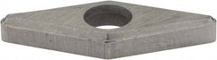 Hertel - 3/8" Inscribed Circle, Diamond (Shape) External Turning Shim for Indexables - 1/8" Thick, IVSN Shim Style, Negative Rake, Neutral Cut - USA Tool & Supply