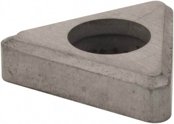 Hertel - 3/8" Inscribed Circle, Triangle External Turning Shim for Indexables - 1/8" Thick, ITSN Shim Style, Negative Rake, Neutral Cut - USA Tool & Supply