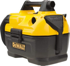 DeWALT - 2 Gallon Capacity, Wet and Dry Vacuum - Battery, 5 Ft. Long Hose, Plastic Tank, Accessories Included - USA Tool & Supply