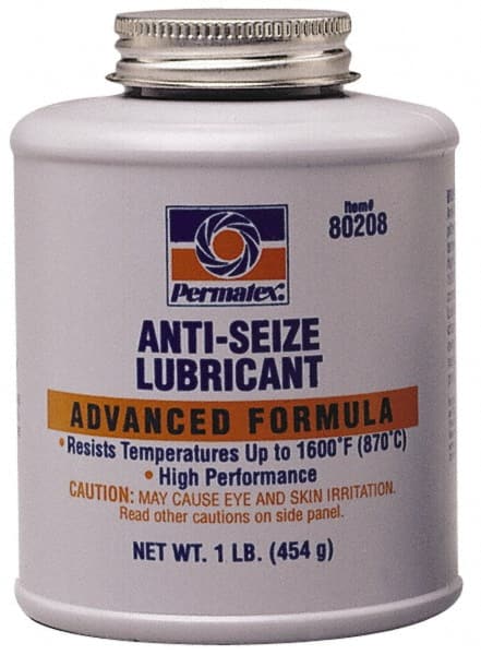 Permatex - 16 oz Bottle High Temperature Anti-Seize Lubricant - USA Tool & Supply