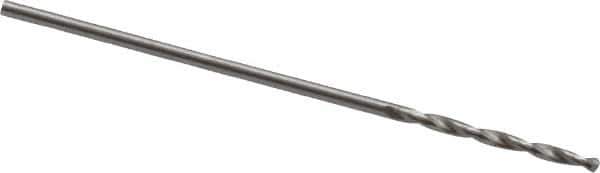 Walter-Titex - #62 118° High Speed Steel Jobber Drill - Oxide Finish, Right Hand Cut, Spiral Flute, Straight Shank, 1-5/16" OAL, Standard Point - USA Tool & Supply