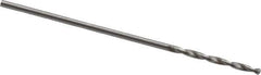 Walter-Titex - #62 118° High Speed Steel Jobber Drill - Oxide Finish, Right Hand Cut, Spiral Flute, Straight Shank, 1-5/16" OAL, Standard Point - USA Tool & Supply