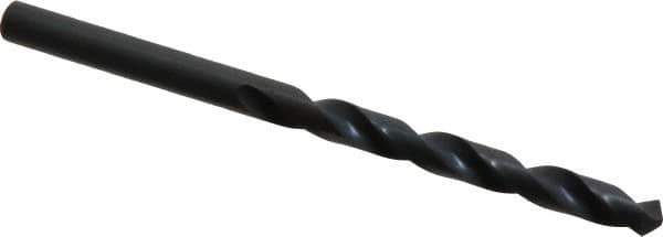 Walter-Titex - #1 118° High Speed Steel Jobber Drill - Oxide Finish, Right Hand Cut, Spiral Flute, Straight Shank, 3-21/32" OAL, Standard Point - USA Tool & Supply