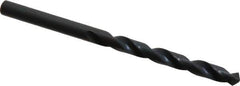 Walter-Titex - #1 118° High Speed Steel Jobber Drill - Oxide Finish, Right Hand Cut, Spiral Flute, Straight Shank, 3-21/32" OAL, Standard Point - USA Tool & Supply