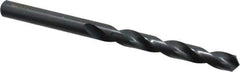 Walter-Titex - 8.9mm 118° High Speed Steel Jobber Drill - Oxide Finish, Right Hand Cut, Spiral Flute, Straight Shank, 4-59/64" OAL, Standard Point - USA Tool & Supply