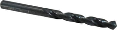 Walter-Titex - 9.8mm 118° High Speed Steel Jobber Drill - Oxide Finish, Right Hand Cut, Spiral Flute, Straight Shank, 5-15/64" OAL, Standard Point - USA Tool & Supply
