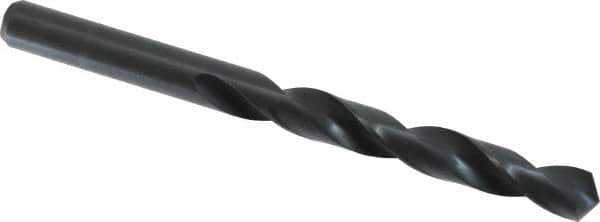 Walter-Titex - 11.5mm 118° High Speed Steel Jobber Drill - Oxide Finish, Right Hand Cut, Spiral Flute, Straight Shank, 5-19/32" OAL, Standard Point - USA Tool & Supply
