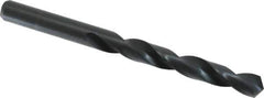 Walter-Titex - 11.5mm 118° High Speed Steel Jobber Drill - Oxide Finish, Right Hand Cut, Spiral Flute, Straight Shank, 5-19/32" OAL, Standard Point - USA Tool & Supply