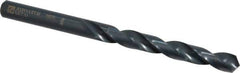 Walter-Titex - Letter U 118° High Speed Steel Jobber Drill - Oxide Finish, Right Hand Cut, Spiral Flute, Straight Shank, 4-29/32" OAL, Standard Point - USA Tool & Supply