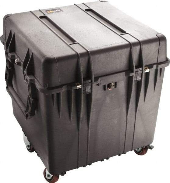 Pelican Products, Inc. - 26-1/2" Wide x 25-1/4" High, Cube Case - Black, Polypropylene - USA Tool & Supply