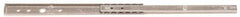 Sugatsune - 7-57/64" Slide Length, 7-1/4" Travel Length, Stainless Steel Ball Bearing Slide - 66 Lb Capacity at Full Extension - USA Tool & Supply