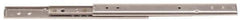 Sugatsune - 17-3/4" Slide Length, 18-31/64" Travel Length, Stainless Steel Ball Bearing Slide - 66 Lb Capacity at Full Extension - USA Tool & Supply