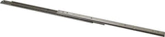Sugatsune - 13-51/64" Slide Length, 14-35/64" Travel Length, Stainless Steel Ball Bearing Slide - 66 Lb Capacity at Full Extension - USA Tool & Supply