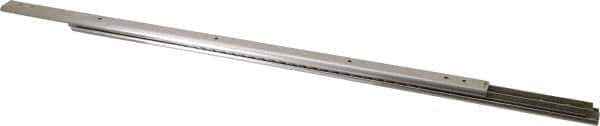 Sugatsune - 19-45/64" Slide Length, 20-27/32" Travel Length, Stainless Steel Ball Bearing Slide - 66 Lb Capacity at Full Extension - USA Tool & Supply