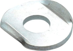 Gibraltar - Zinc Plated, Carbon Steel, Flanged Washer for 5/16" Diam Clamp Spindle - 5/16-18 Thread, 0.33" Hole Diam, 0.88" Overall Diam, 0.63" Between Flanges - USA Tool & Supply