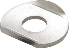 Gibraltar - Stainless Steel, Flanged Washer for 5/16" Diam Clamp Spindle - 5/16-18 Thread, 0.33" Hole Diam, 0.88" Overall Diam, 0.63" Between Flanges - USA Tool & Supply