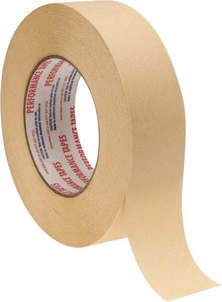 Intertape - 1-1/2" Wide x 60 Yd Long White Paper Masking Tape - Series PG21, 7.3 mil Thick, 26 In/Lb Tensile Strength - USA Tool & Supply