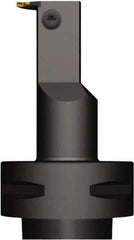 Seco - LCMF 1902 Insert, 80.01mm Head Length, 2mm Min Groove Width, Modular Grooving Cutting Unit Head - Left Hand Cut, System Size C5, Series Multi-Directional Turning (MDT), Seco-Capto - USA Tool & Supply