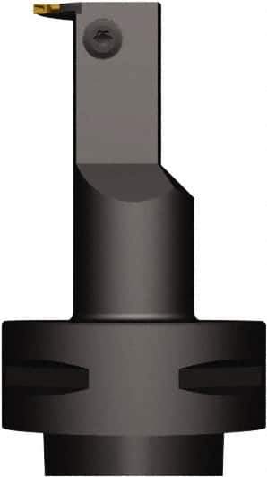 Seco - LCMF 1902 Insert, 80.01mm Head Length, 2mm Min Groove Width, Modular Grooving Cutting Unit Head - Right Hand Cut, System Size C5, Series Multi-Directional Turning (MDT), Seco-Capto - USA Tool & Supply