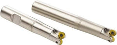 Seco - 16mm Cutting Diam, 16mm Shank Diam, 4mm Max Depth of Cut, Straight Shank Indexable Copy End Mill - 2 Inserts, RD.. 0803 Insert, R217.29 Toolholder - USA Tool & Supply
