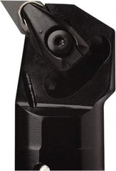 Seco - 32mm Min Bore Diam, 200mm OAL, 25mm Shank Diam, A-DDUN Indexable Boring Bar - 27mm Max Bore Depth, DNMA 1104.. Insert, Pin & Clamp Holding Method - USA Tool & Supply