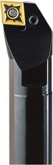 Seco - 40mm Min Bore Diam, 350mm OAL, 32mm Shank Diam, S-PCLN Indexable Boring Bar - 50mm Max Bore Depth, CN.. 1204.. Insert, Pin Lock Assembly Holding Method - USA Tool & Supply