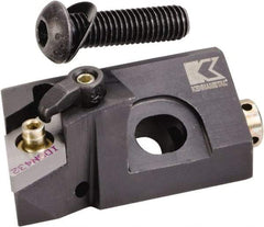 Kennametal - Series Kenloc, Right Hand, MDQN Toolholder Compatibility, DN.. Insert Compatibility, Indexable Turning Cartridge - Pin & Clamp Holding Method, 63mm OAL x 18mm OAW x 22.25mm OAH - USA Tool & Supply