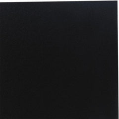 Made in USA - 1/16" Thick x 4' Wide x 4' Long, Kydex Sheet - Black, Rockwell R-94 Hardness - USA Tool & Supply