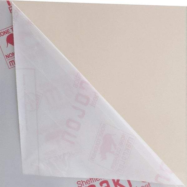 Made in USA - 3/16" Thick x 4' Wide x 4' Long, Polycarbonate Sheet - Bronze, Rockwell R-118 Hardness, ±10% Tolerance - USA Tool & Supply