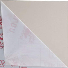 Made in USA - 1/4" Thick x 2' Wide x 4' Long, Polycarbonate Sheet - Gray, Rockwell R-118 Hardness, ±10% Tolerance - USA Tool & Supply