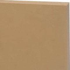 Made in USA - 1' x 1' x 1/4" Mustard Yellow Kevlar/Nylon Sheet - USA Tool & Supply