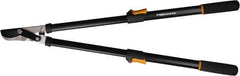 Fiskars - Telescopic Lopper - 1-3/4" Long Steel Blade, 37" Long Comfort Hand Grip Handle - USA Tool & Supply