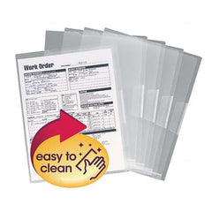 SMEAD - File Folders, Expansion Folders & Hanging Files Folder/File Type: File Jackets Color: Clear - USA Tool & Supply