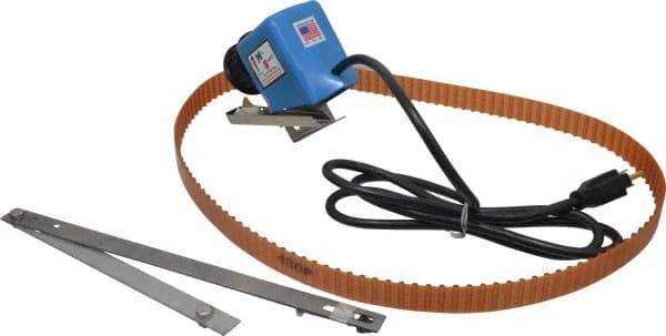 Mini-Skimmer - 18" Reach, 0.25 GPH Oil Removal Capacity, 115 Max Volt Rating, Belt Oil Skimmer - 40 to 125°F - USA Tool & Supply