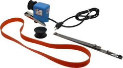 Mini-Skimmer - 18" Reach, 0.25 GPH Oil Removal Capacity, 115 Max Volt Rating, Belt Oil Skimmer - 40 to 125°F - USA Tool & Supply