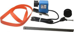 Mini-Skimmer - 24" Reach, 0.25 GPH Oil Removal Capacity, 115 Max Volt Rating, Belt Oil Skimmer - 40 to 125°F - USA Tool & Supply