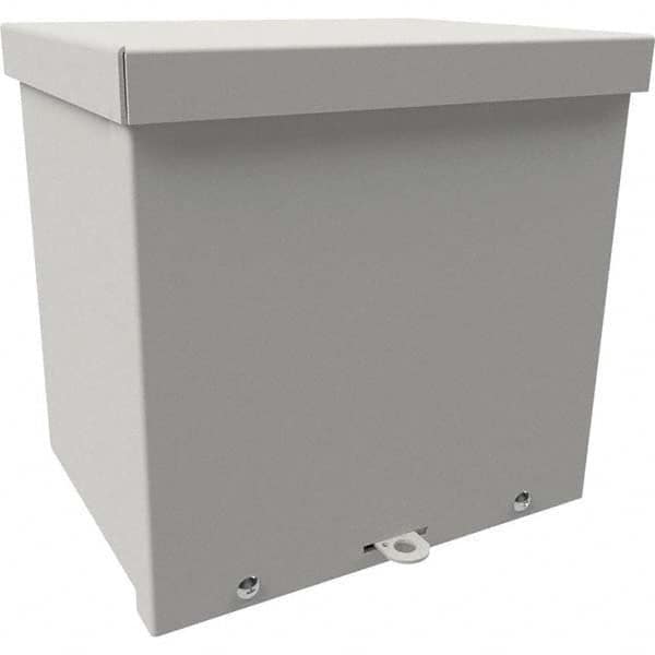 Wiegmann - NEMA 3R Steel Junction Box Enclosure with Screw Cover - USA Tool & Supply