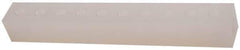 Made in USA - 3/8" Inlet, 1/4" Outlet Manifold - 9.38" Long x 1-1/4" Wide x 1-1/4" High, 0.2" Mount Hole, 2 Inlet Ports, 10 Outlet Ports - USA Tool & Supply