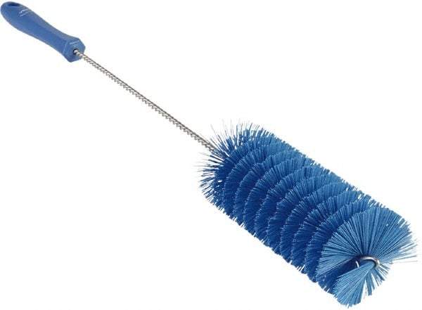 Vikan - 2-3/8" Diam Polyester Valve Brush - 19-5/8" OAL, 5-13/16" Head Length, Polypropylene & Stainless Steel Handle - USA Tool & Supply